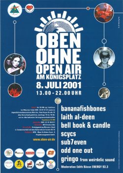 Poster OBEN OHNE 2001