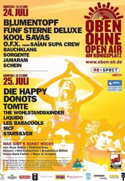 Poster OBEN OHNE 2004