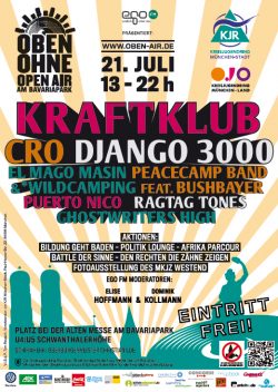 Plakat OBEN OHNE 2012